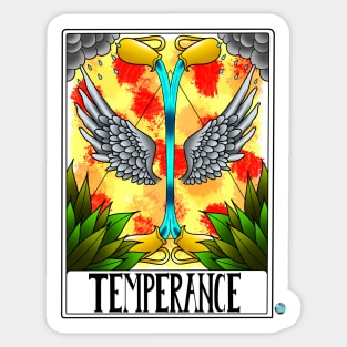 Temperance - Sagittarius Sticker